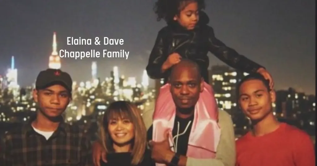 Elaine Dave Chappelle Family