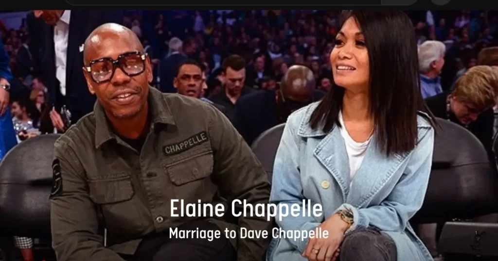 Elaine Marriage to Dave Chappelle