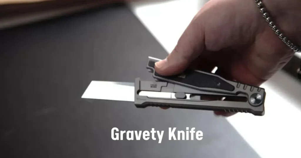 Gravity Knife is Differ from other knives 