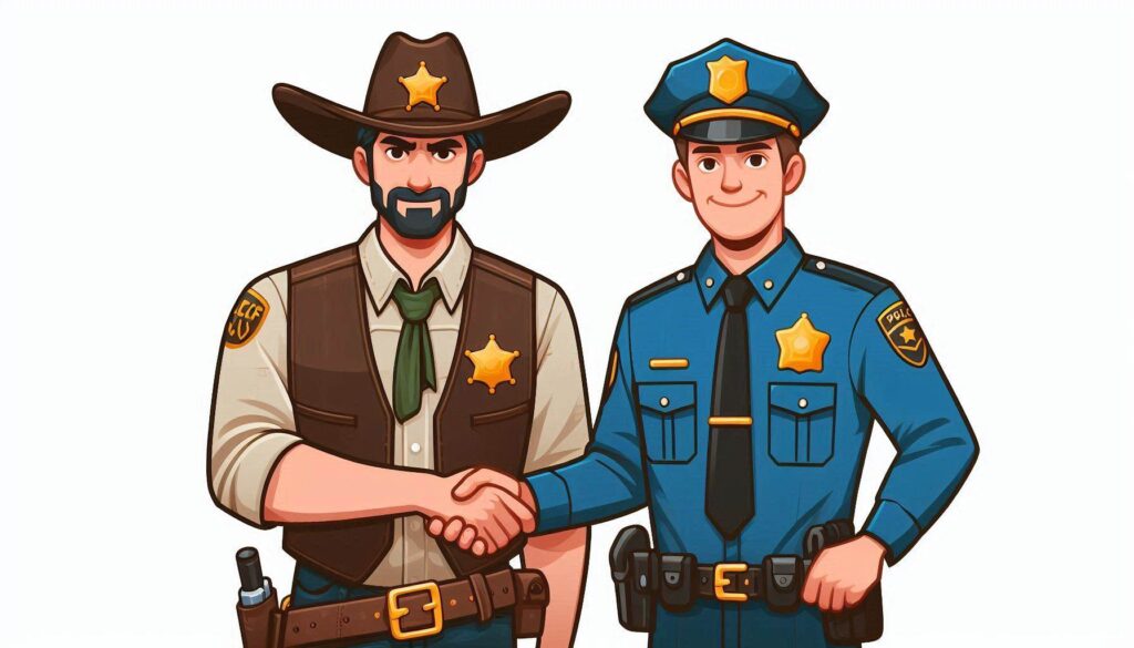 Sheriff vs Police